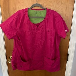 Pink Scrub Top